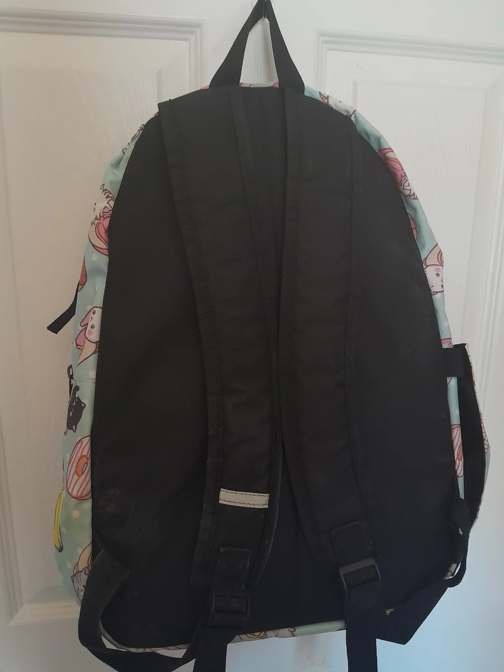 Kawaii Bananya Seafoam Blue/Green Backpack